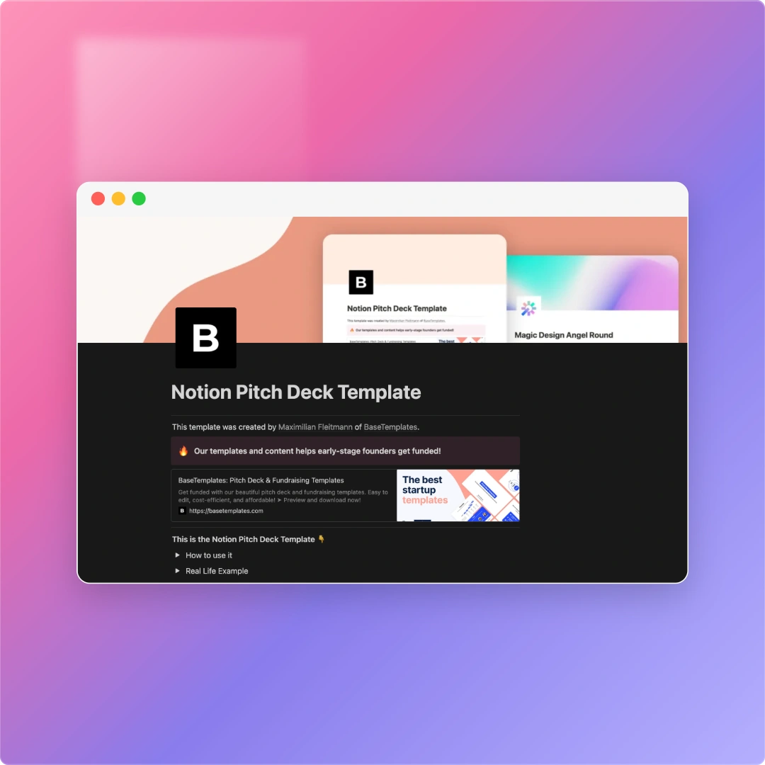 Notion Template