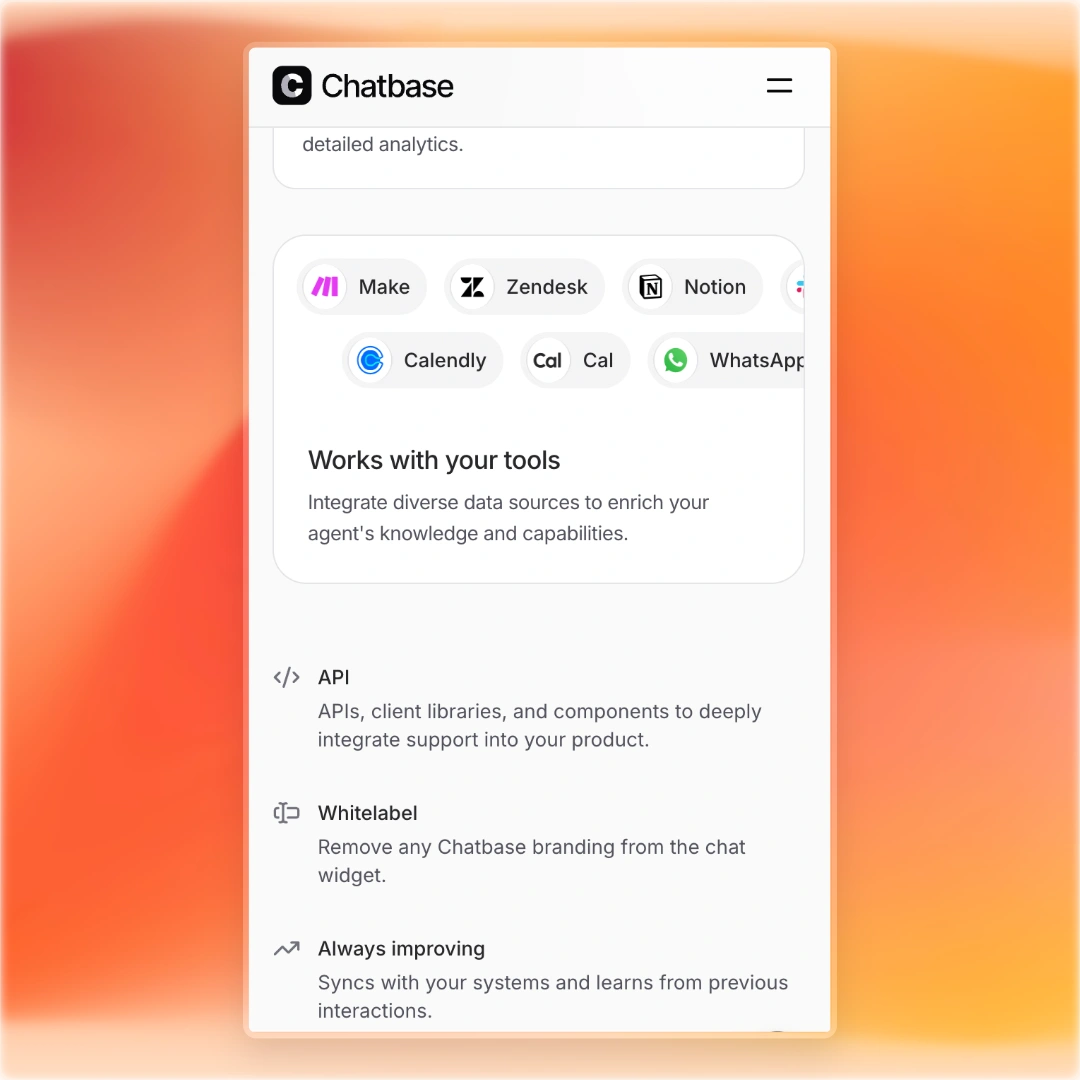 Mobile App Interface