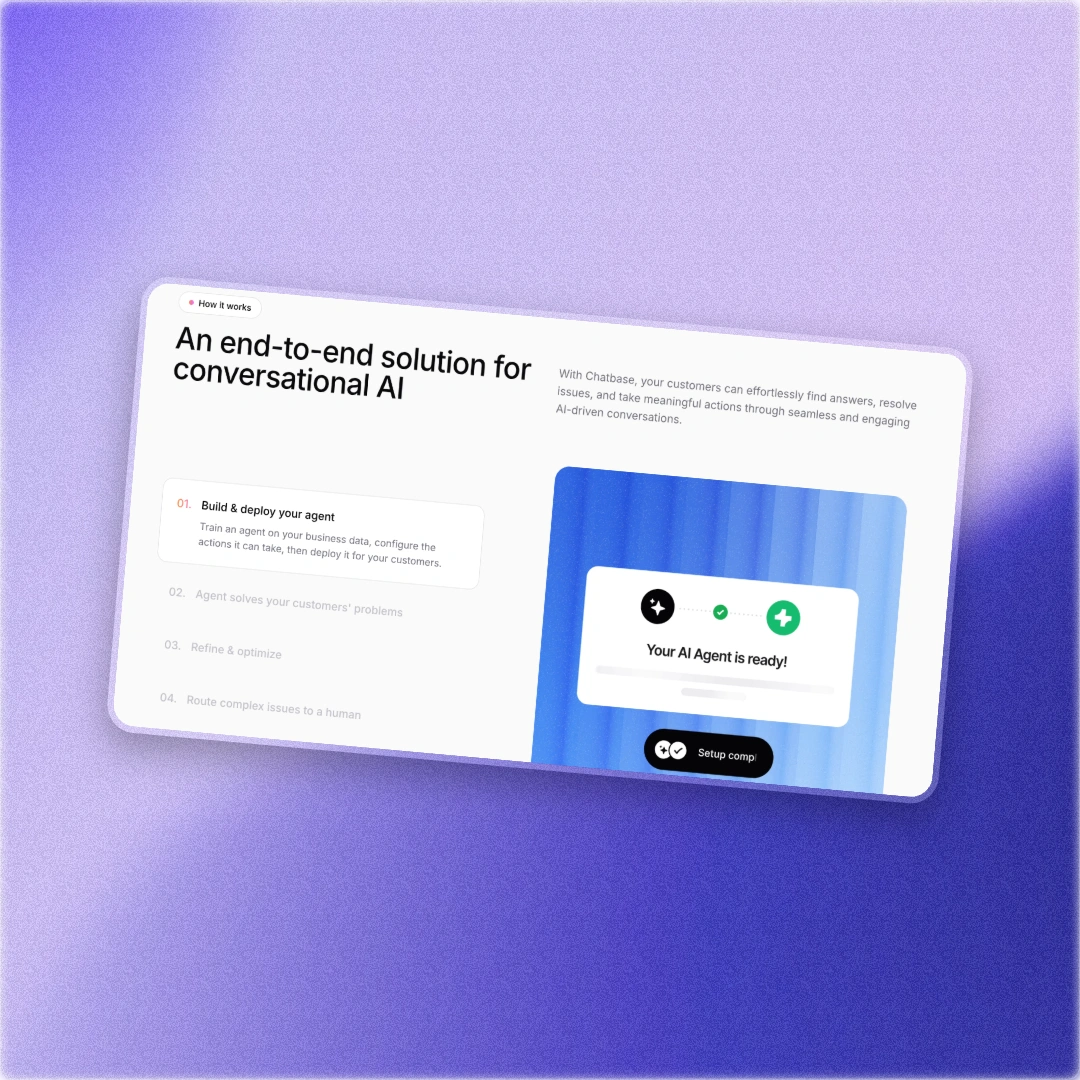Project management board interface