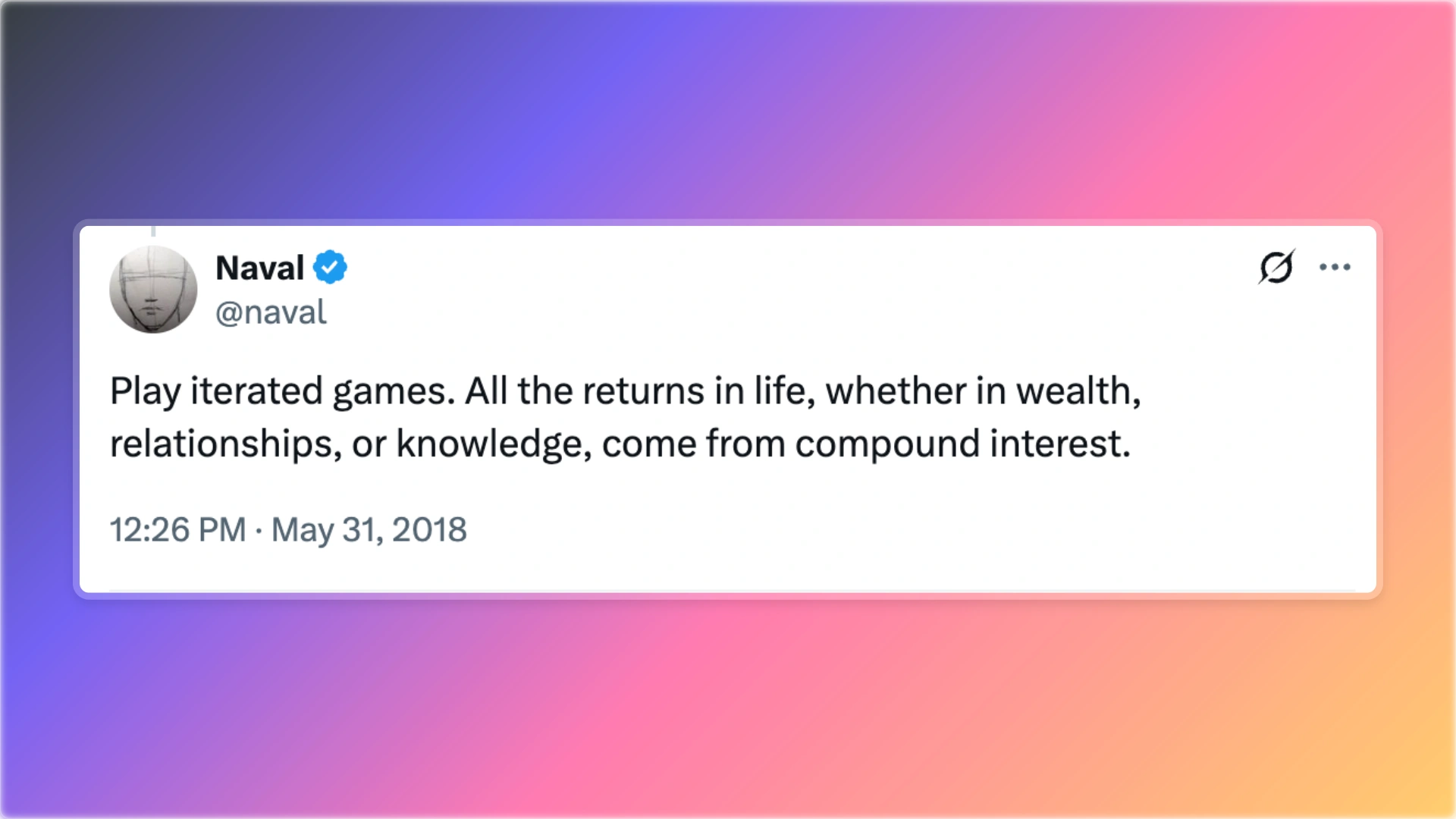 Social media tweet showcase